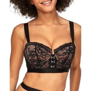 Open Box - Adore Me -  Women's Temperance Balconette Bra 30B / J Black